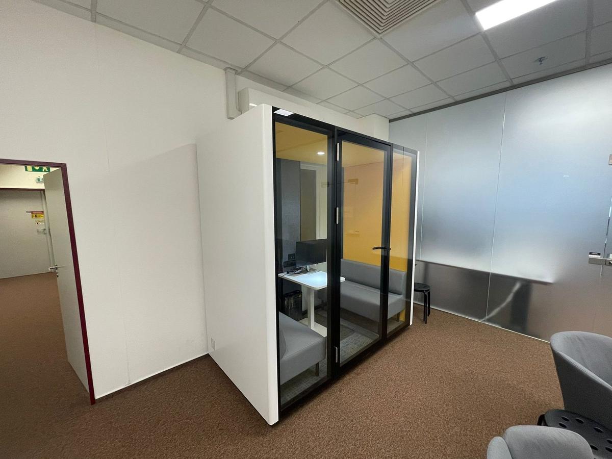 Buňka na míru · umístění v open space