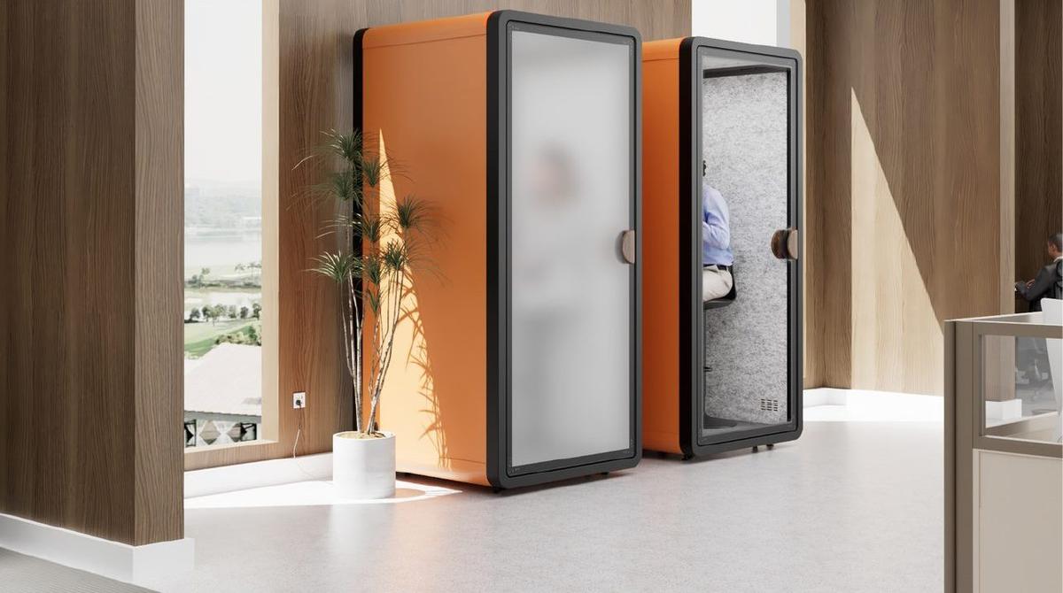 Ofelos Box S – vzorové provedení v kanceláři